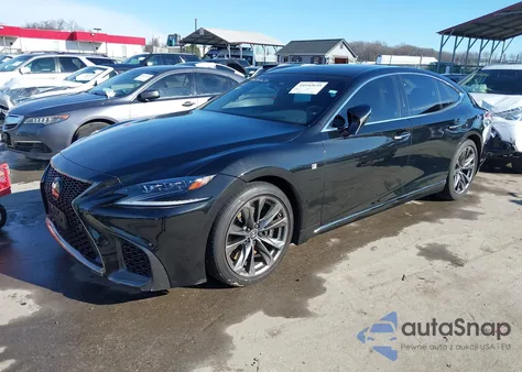 2018 Lexus Ls 500 F Sport from USA, damaged, VIN JTHC51FFXJ5000249